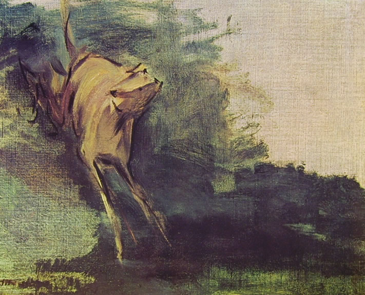 Edouard Manet: Il levriere