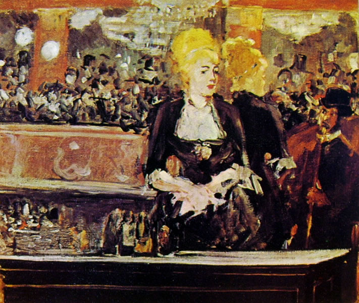 Studio per "Un bar alle Folies-Bergère di Edouard Manet