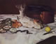Natura morta con pesci e ostriche, cm. 92, Art Institute, Chicago.