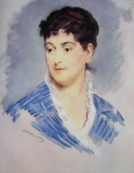 Edouard Manet: Ritratto della signora Zola