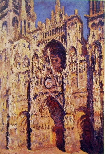 La Cattedrale di Rouen in pieno sole, 1894, 107 x 73 cm, Musée d'Orsay Parigi