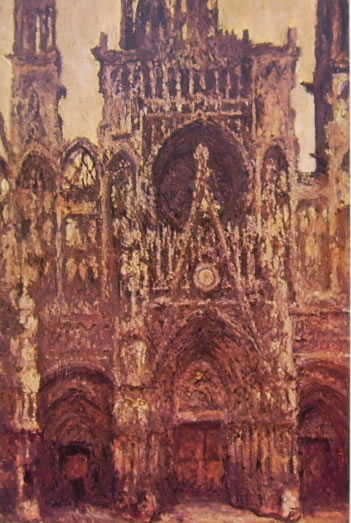 La Cattedrale di Rouen in pieno sole, 1894, 107 x 73, Musée d'Orsay Parigi