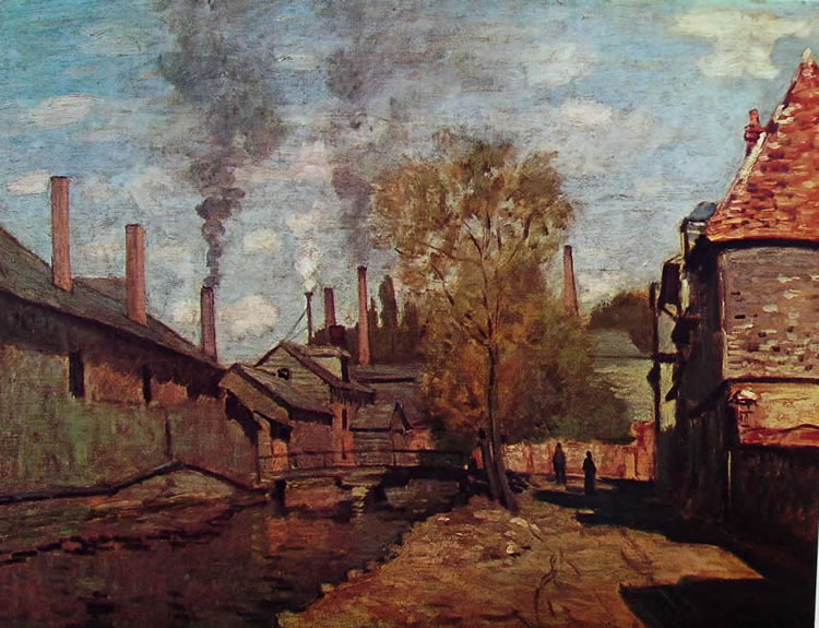 Claude Monet: Ruscello di Robec