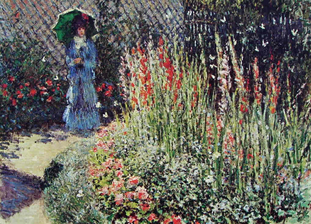 Claude Monet: Gladioli (Detroit)