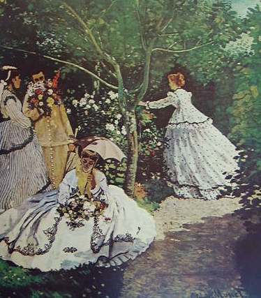 Claude Monet - Donne in giardino