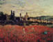 40 Monet - campo di papaveri presso Vetheuil