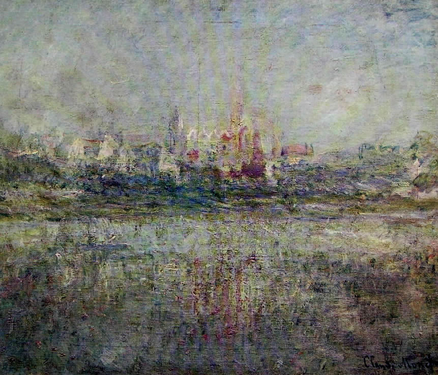 Claude Monet: Nebbia a Vetheuil