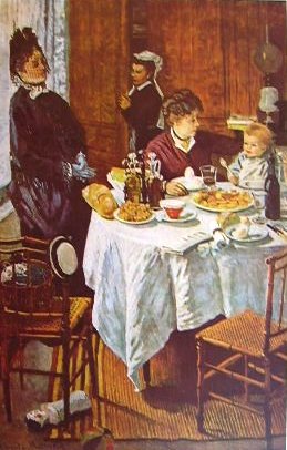 Claude Monet - A pranzo (Francoforte)