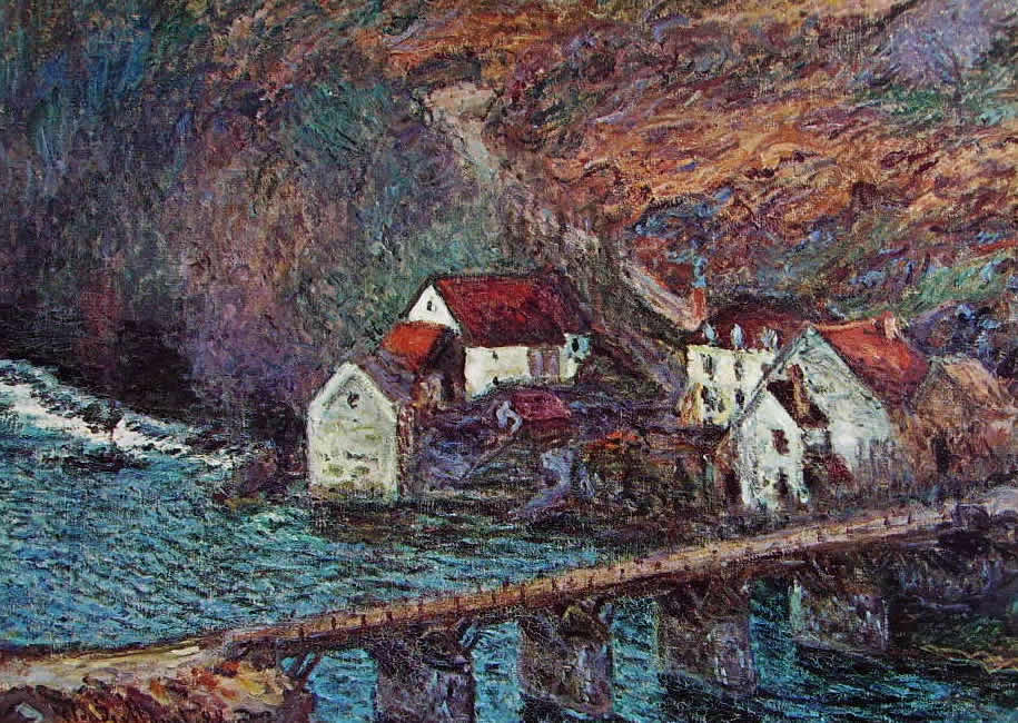Claude Monet: Il ponte di Vervit