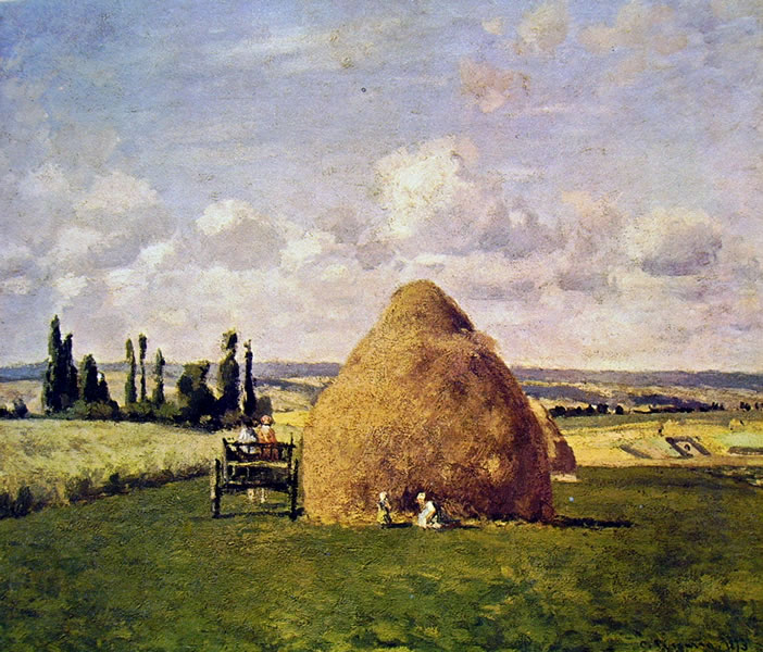 Camille Pissarro: Il covone a Pontoise