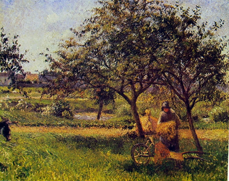 Camille Pissarro: La carriola