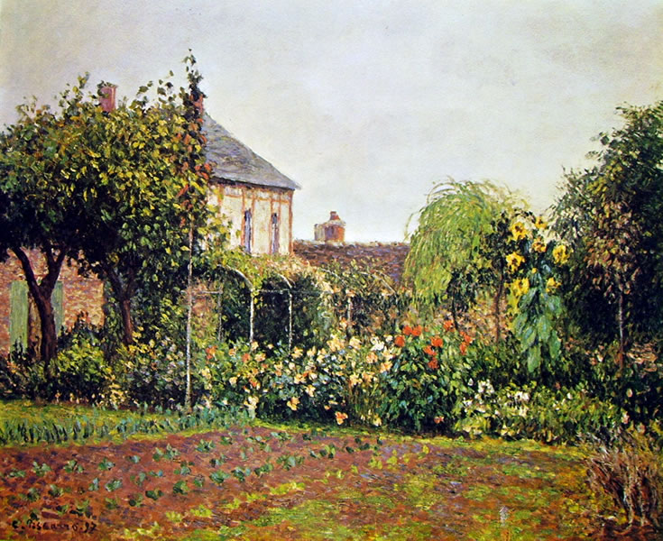 Camille Pissarro: Orto a Eragny