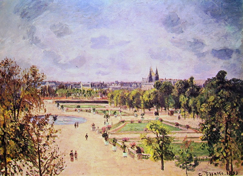 Camille Pissarro: Il "Jardin de Tuileries"