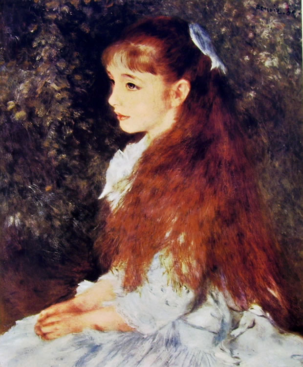 Pierre-Auguste Renoir: Ritratto di Irene Cahen d'Anversa, 1880, 65 × 54 cm Zurigo