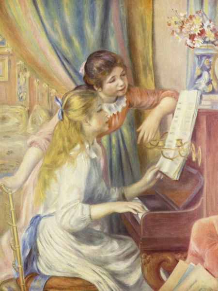 Renoir - "Jeunes Filles au piano"