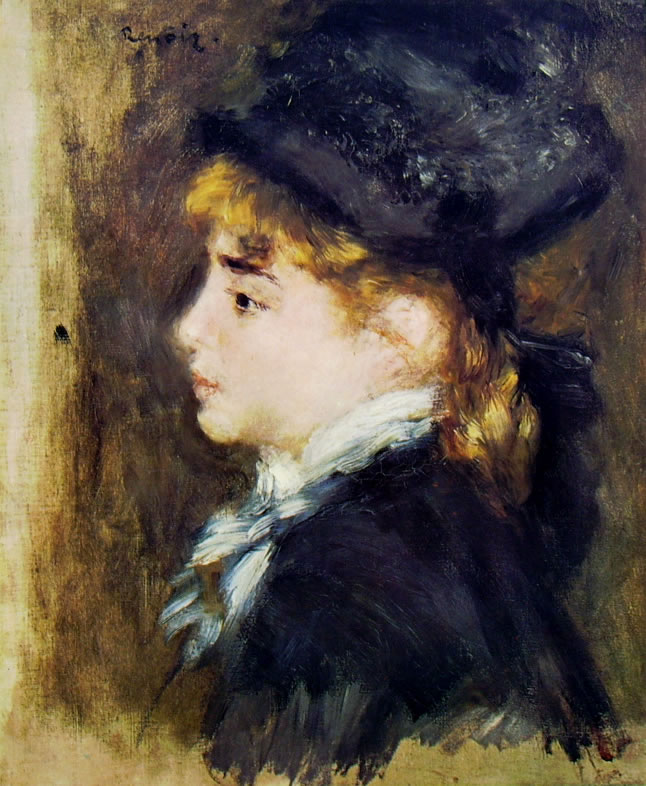 Renoir - Ritratto di giovane Donna