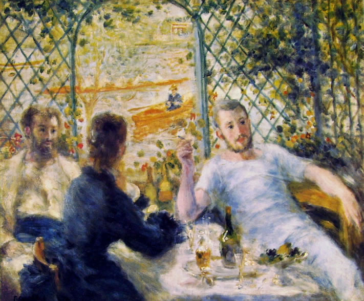 Renoir - La Colazione in riva al fiume