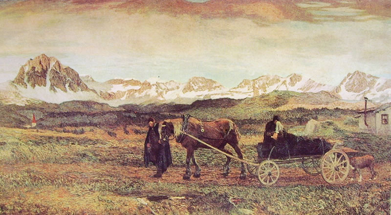 Giovanni Segantini: Ritorno al paese natio