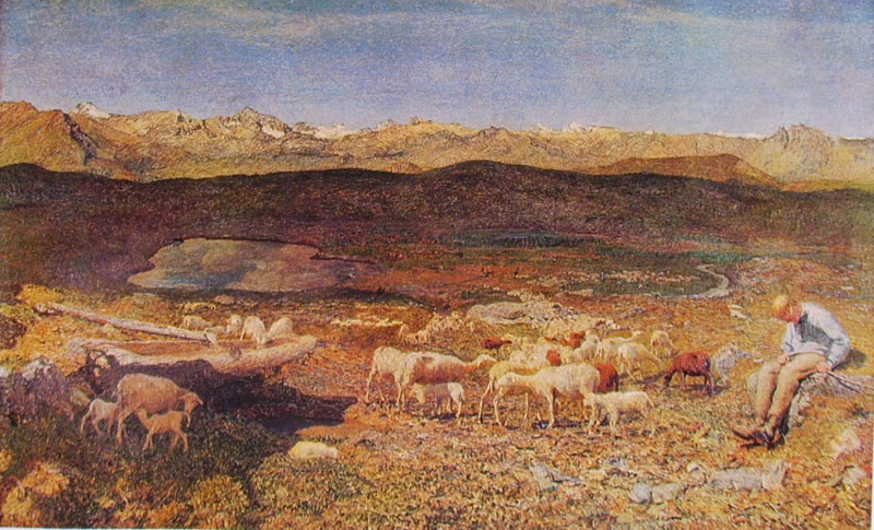 Giovanni Segantini: Pascoli alpini