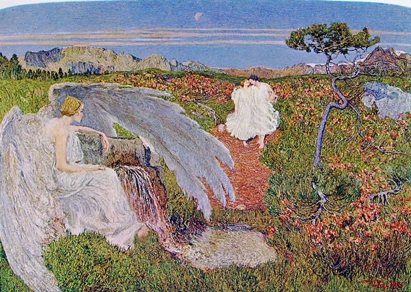 Giovanni Segantini: L'amore alle fonti della vita