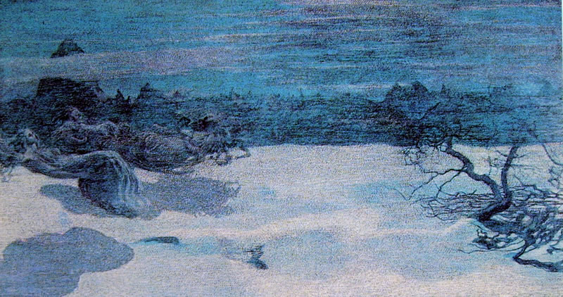 Giovanni Segantini: Il castigo delle lussuriose