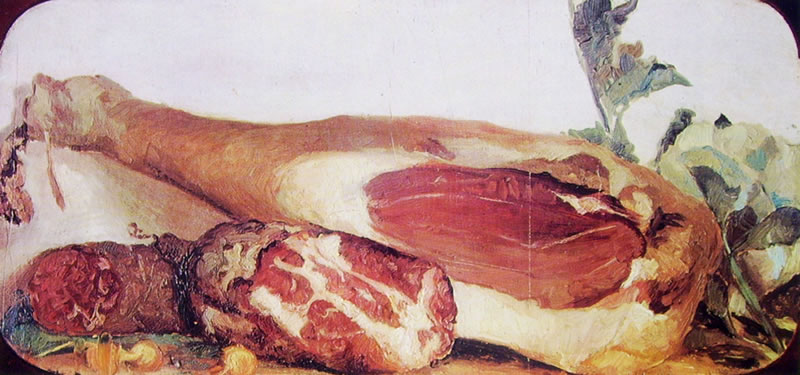 Segantini - Prosciutto (Proprietà privata Bergamo)