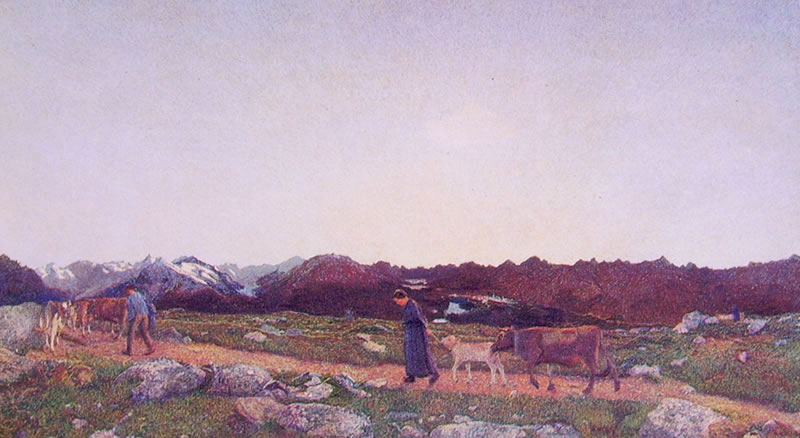 Giovanni Segantini: Il trittico della natura (Museo Segantini)