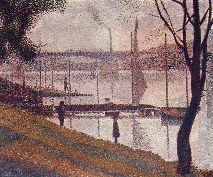 Georges-Pierre Seurat: Il ponte di Courbevoie