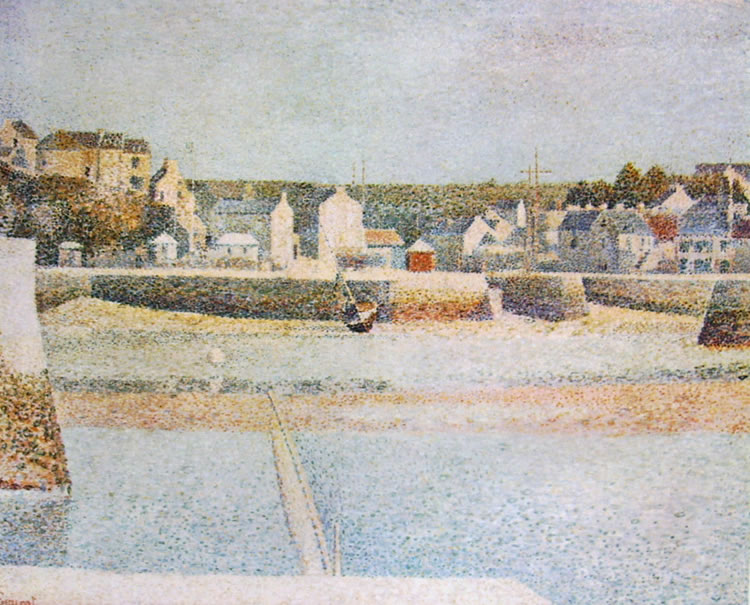 Georges-Pierre Seurat: Il porto di Port-en-Bessin in bassa marea