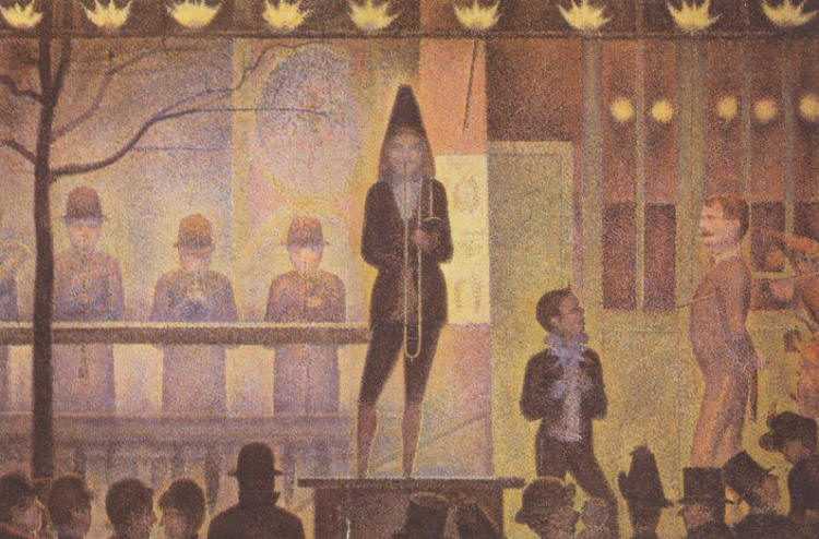 Georges-Pierre Seurat: La parata del circo