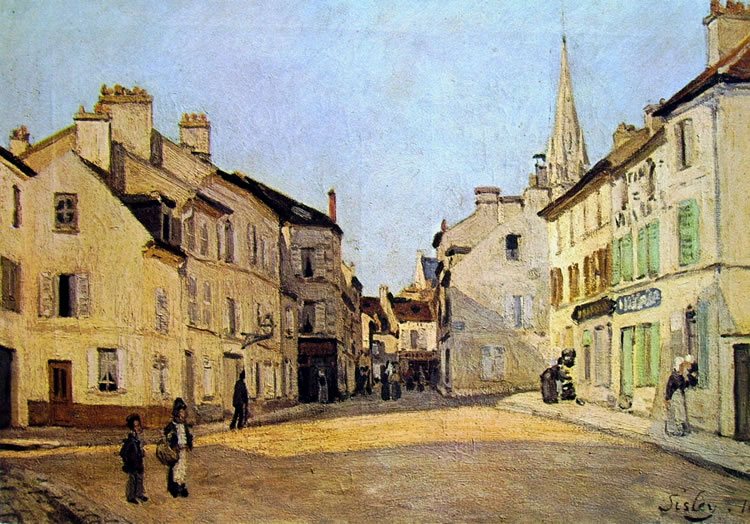 Alfred Sisley: Piazza d'Argenteuil