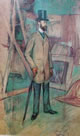 12 Toulouse-Lautrec - Ritratto di Georges-Henri Manuel in piedi