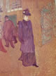 20 Toulouse-Lautrec - Jane Avril esce dal Moulin Rouge