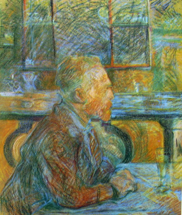 Ritratto di Van Gogh di Toulouse-Lautrec