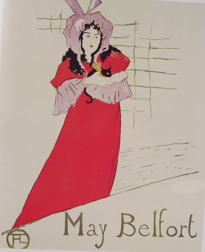 Toulouse-Lautrec: May Belfort (manifesto)