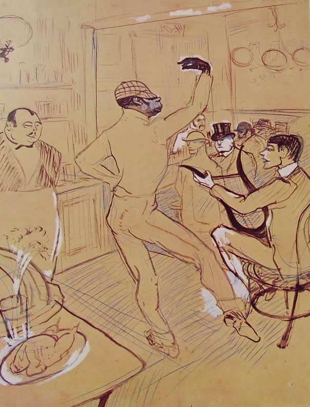 Toulouse-Lautrec: Chocolat danzante