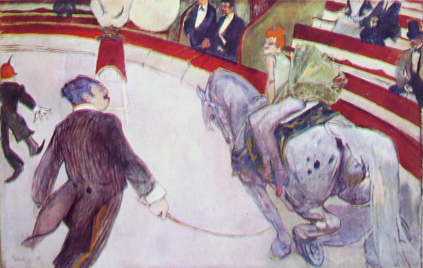 Toulouse-Lautrec: Al circo Fernando - Cavallerizza