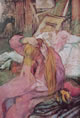 53 Toulouse-Lautrec - donna che si pettina