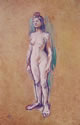 54 Toulouse-Lautrec - donna nuda in piedi