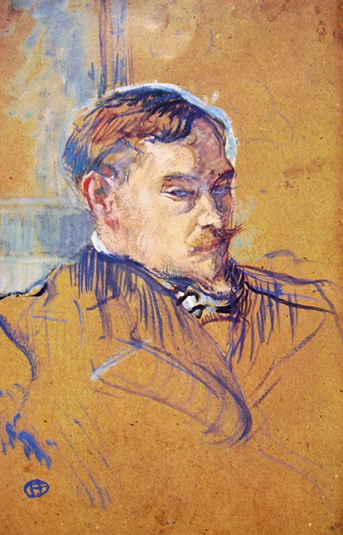 Toulouse-Lautrec: Lo scrittore Romain Coolus