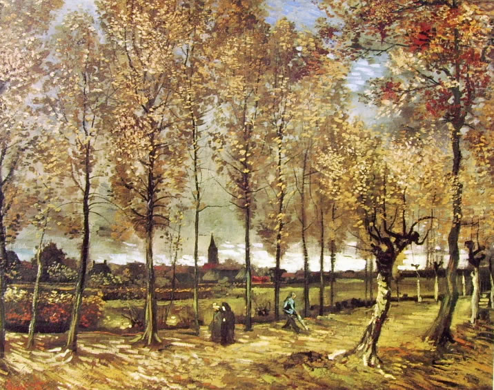 Filari di pioppi di Vincent van Gogh