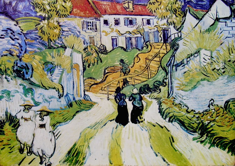 Vincent van Gogh: Strada a Auvers