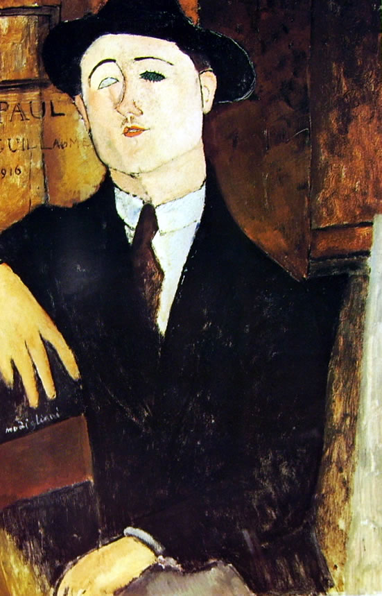 Amedeo Modigliani: Paul Guillaume seduto