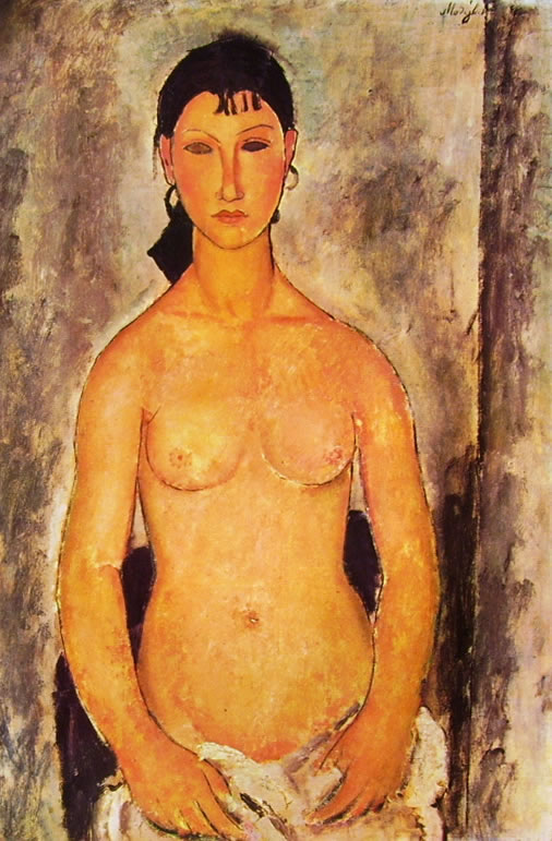 Amedeo Modigliani: Nudo in piedi (Elvira)