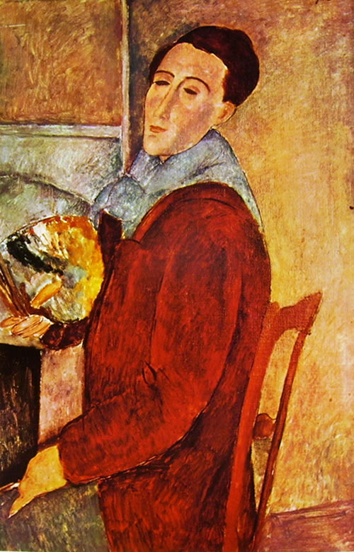 Autoritratto di Amedeo Modigliani