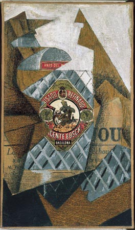 La Bouteille d'Anis un opera di Juan Gris