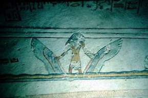 altro disegno nella tomba di Ramses VII (KV1)