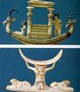 17 antichi egizi - Barca di alabastro