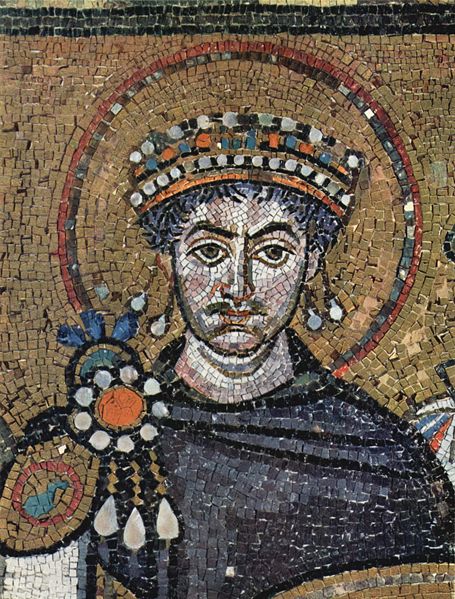 Imperatore Giustiniano(San Vitale, Ravenna)