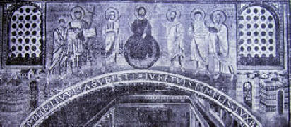 Mosaico dell'Arco Trionfale si San Lorenzo, Roma
